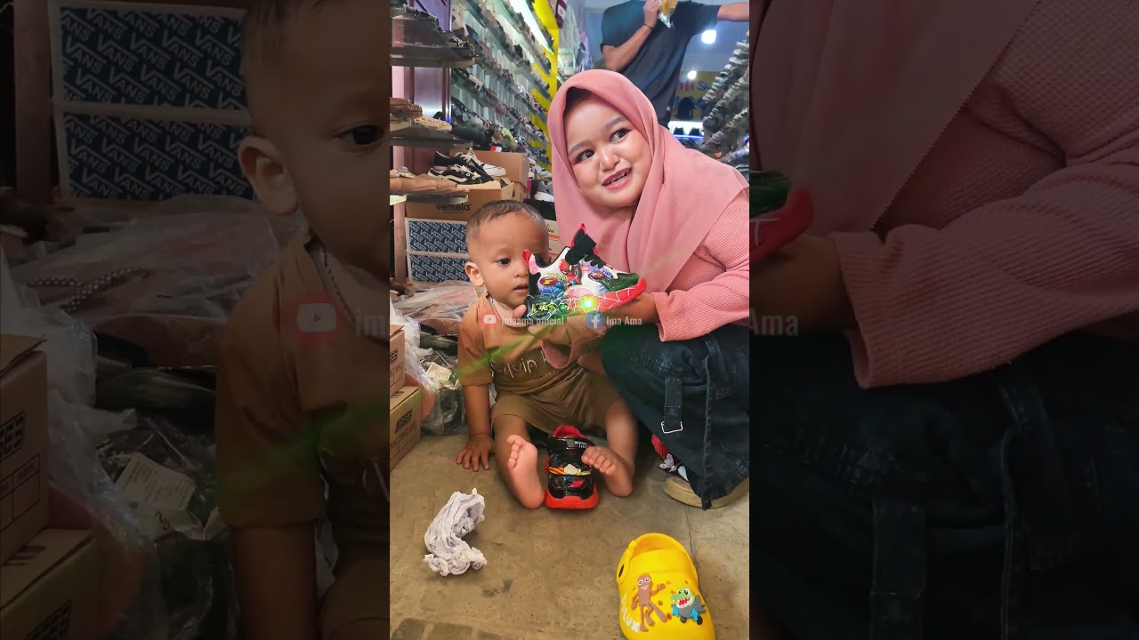 SEPATUNYA KEBERATAN BUAT BABY BOY 😭🤣 #imaama