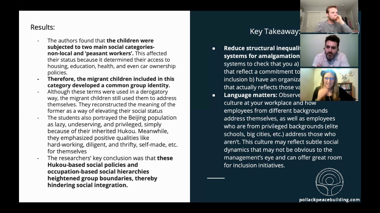 Rural Migrant Students Offer Lessons on Workplace Inclusion