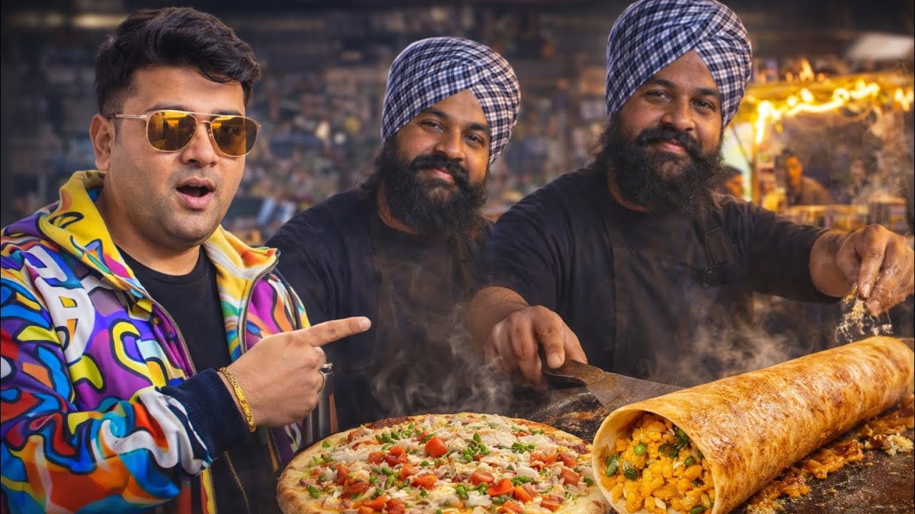 Engineer ne street food me kar diya kamaal 😲 | Dosa se Uttapam Pizza!