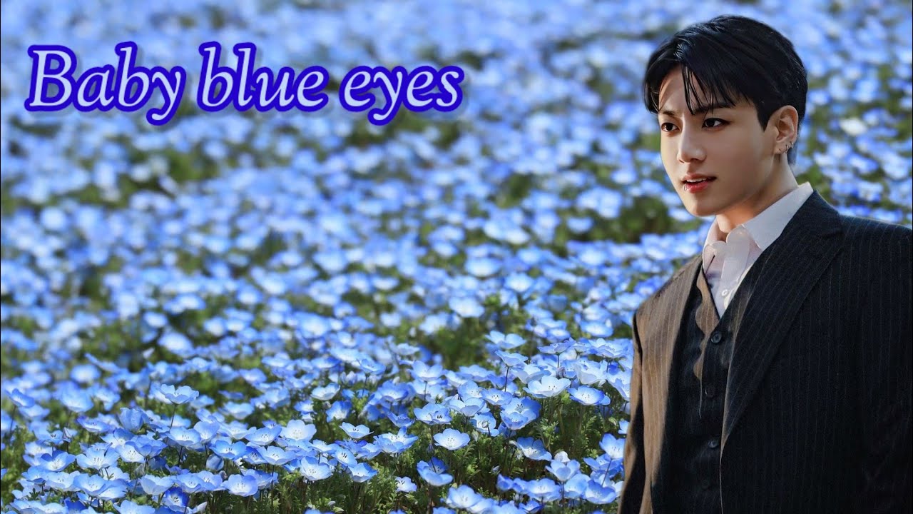 Baby blue eyes① #bts妄想 #ジョングク妄想