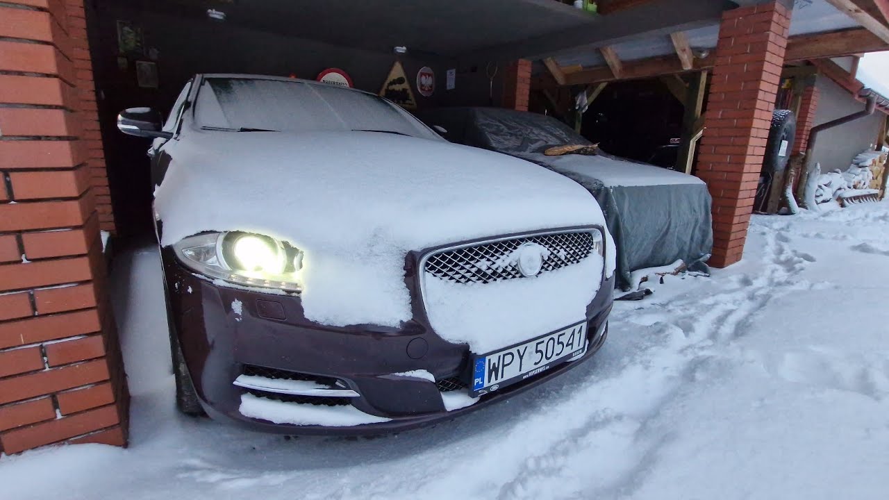 Coś mu dolega? Cold start po przerwie - Jaguar xj x351 Supersport 3.0 V6 twin turbo 