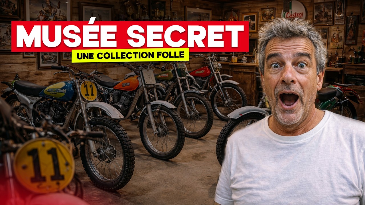 JCM, BULTACO, SWM, OSSA, BETA... LE MUSÉE ÉMOUVANT DE JOËL CORROY À VESOUL !