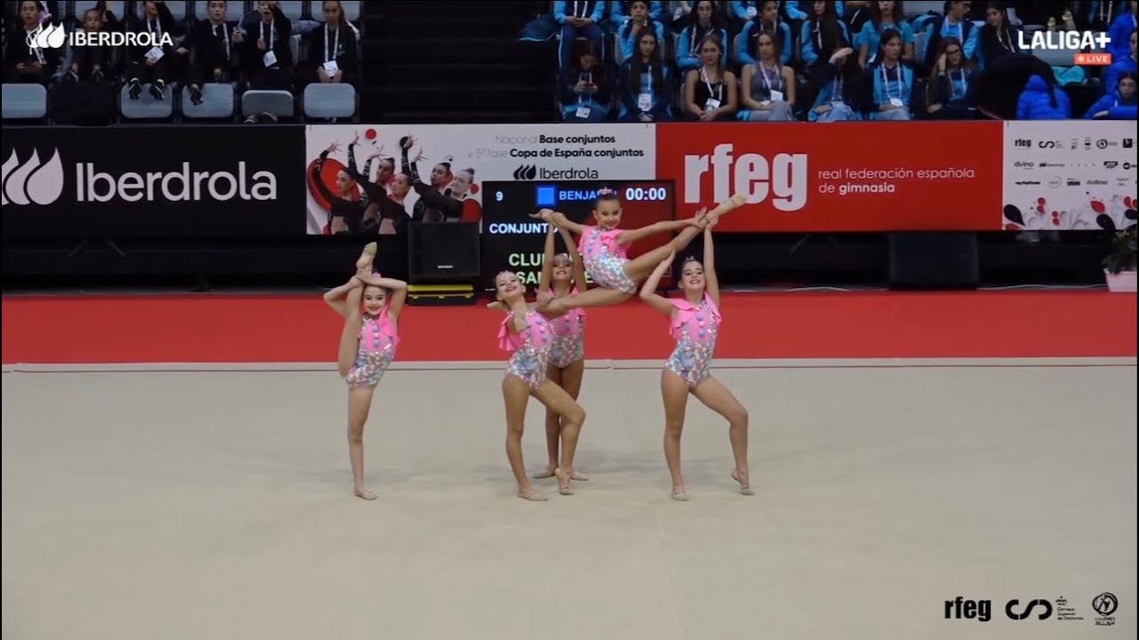 Rítmica Santomera (MUR) - Subcampeonas de España - Benjamín - Zaragoza 2024