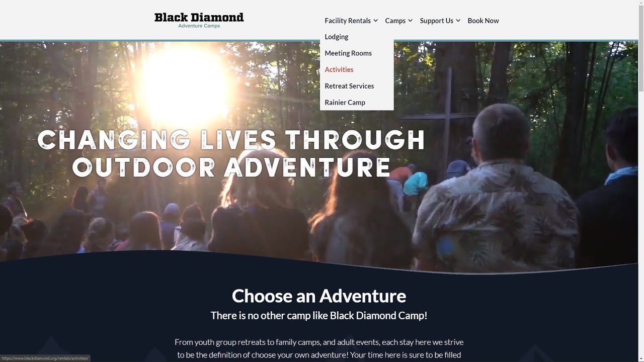 Web Design for ministry website