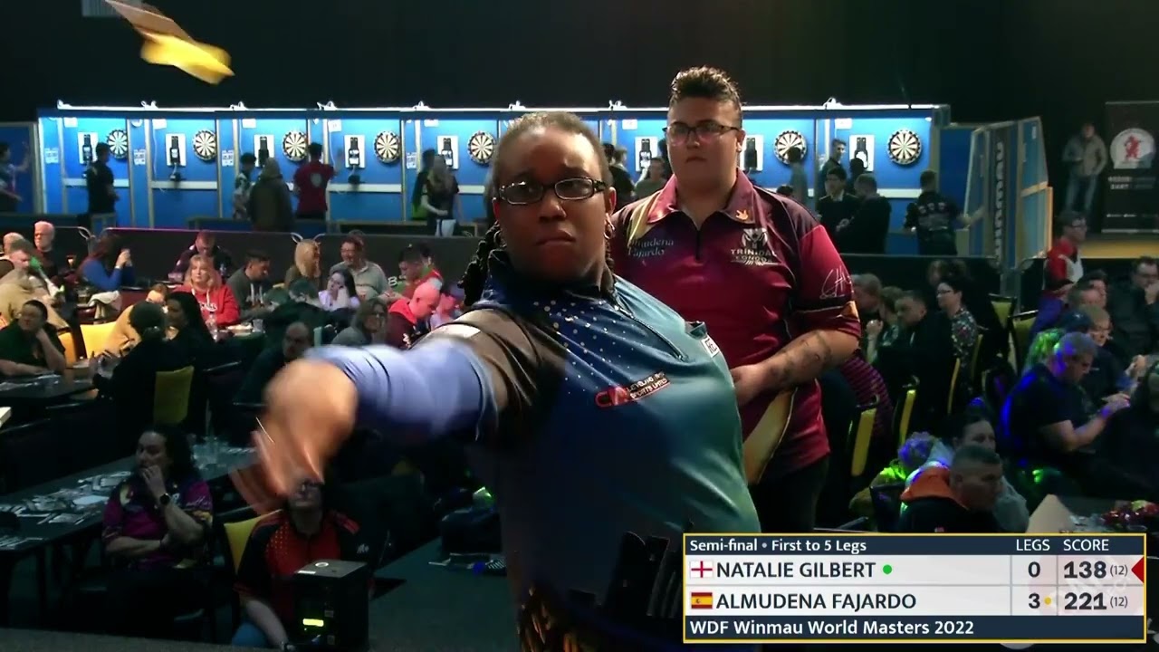 Natalie Gilbert Vs Almudena Fajardo Ladies Semi Final Winmau World Masters 2022