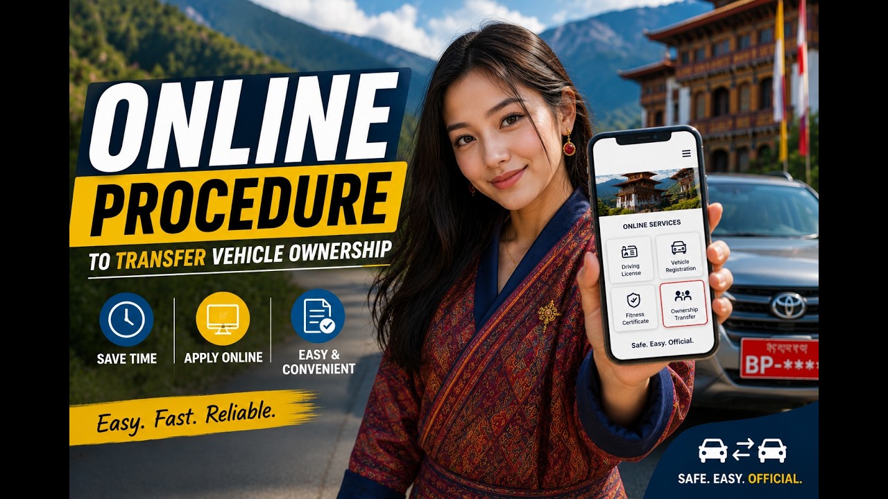 Online Procedure - How to Transfer Vehicle Ownership#vehicleownership #cars 