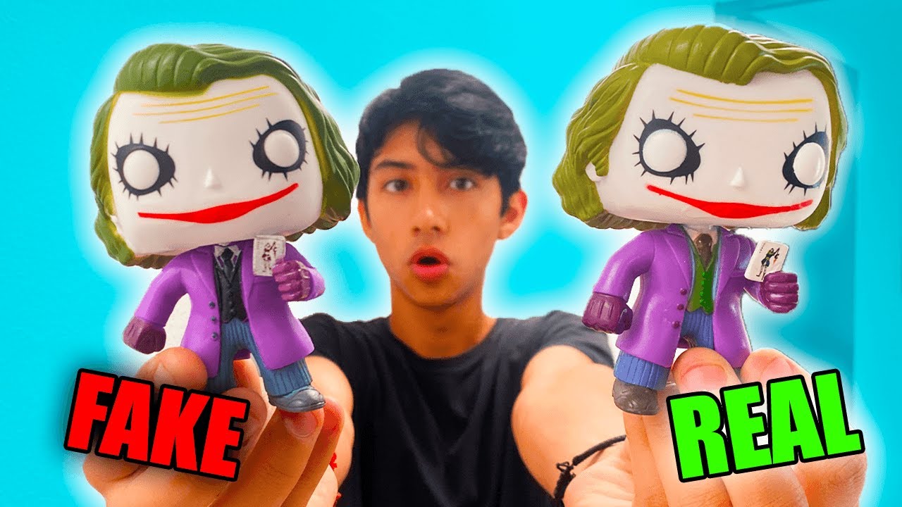 ¡FUNKO POP FALSO vs ORIGINAL!/ COMPRE FUNKO POP FALSOS - IVANSPIDEY