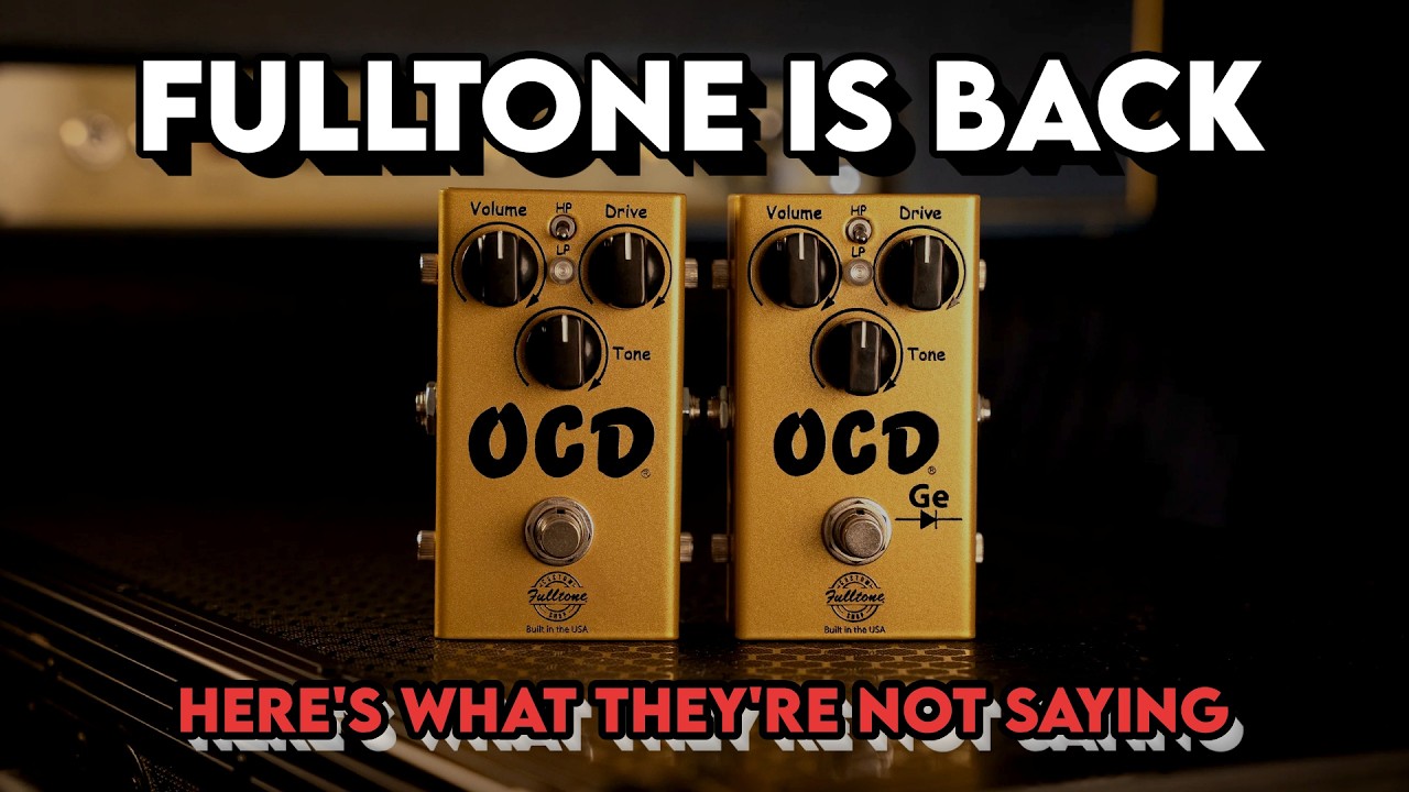 Они отменили Fulltone, а Jackson Audio вернули его.