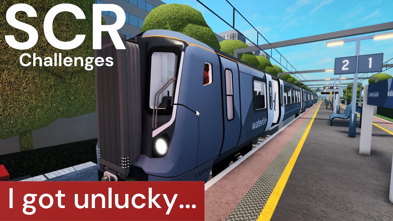 Spotting as much trains as I can in 30 minutes! - SCR Challenges