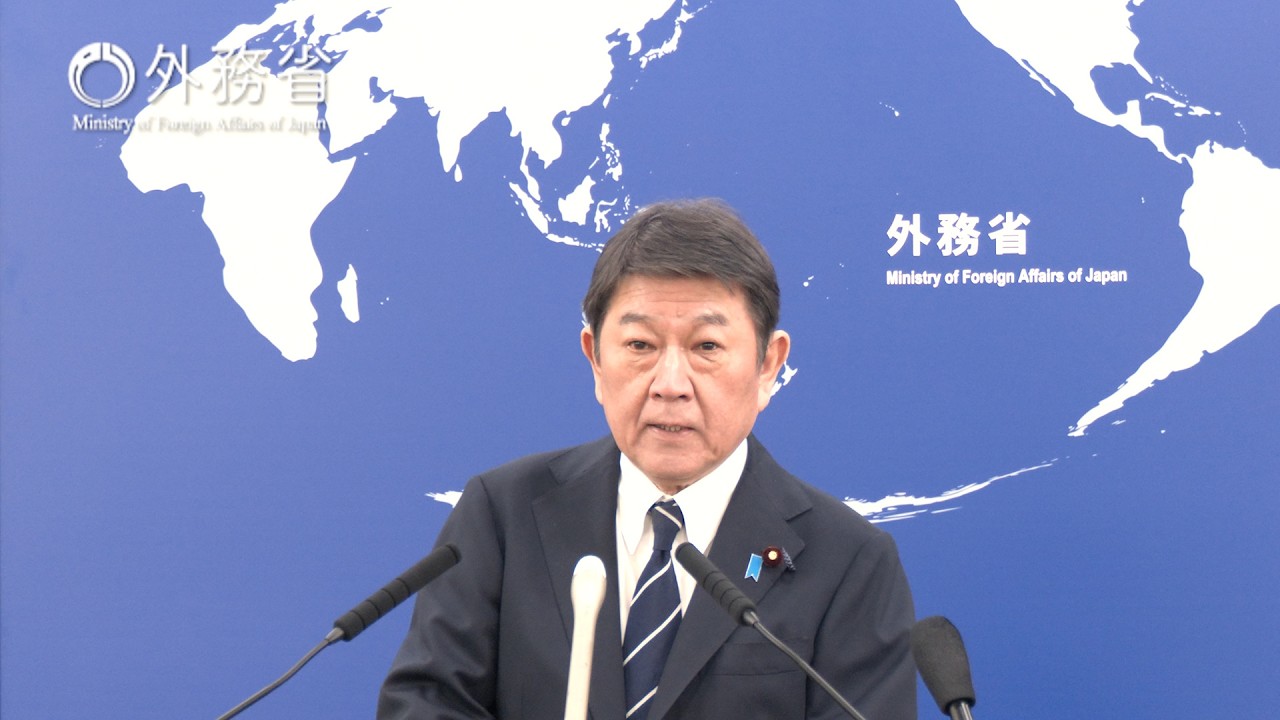 〔February 24〕Regular Press Conference：Minister for Foreign Affairs of Japan, MOTEGI Toshimitsu