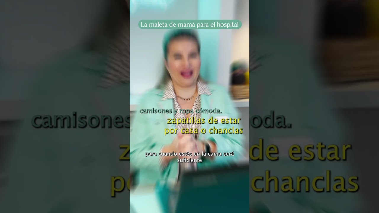 🧳🏥 PREPARA TU MALETA PARA el parto en el HOSPITAL