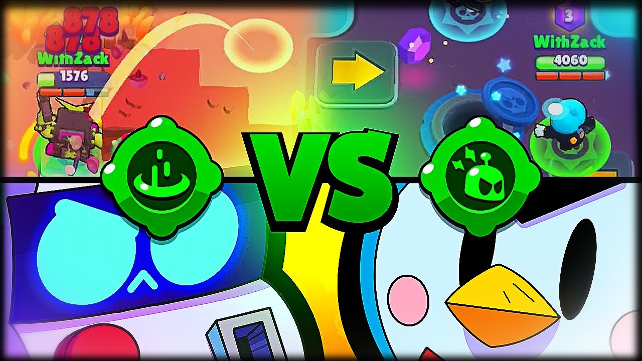 ¿ LOS TELETRANSPORTES DE 8BIT O LAS MEGACHOZAS DE MR.P ? Duelo de Gadgets en Brawl Stars - WithZack
