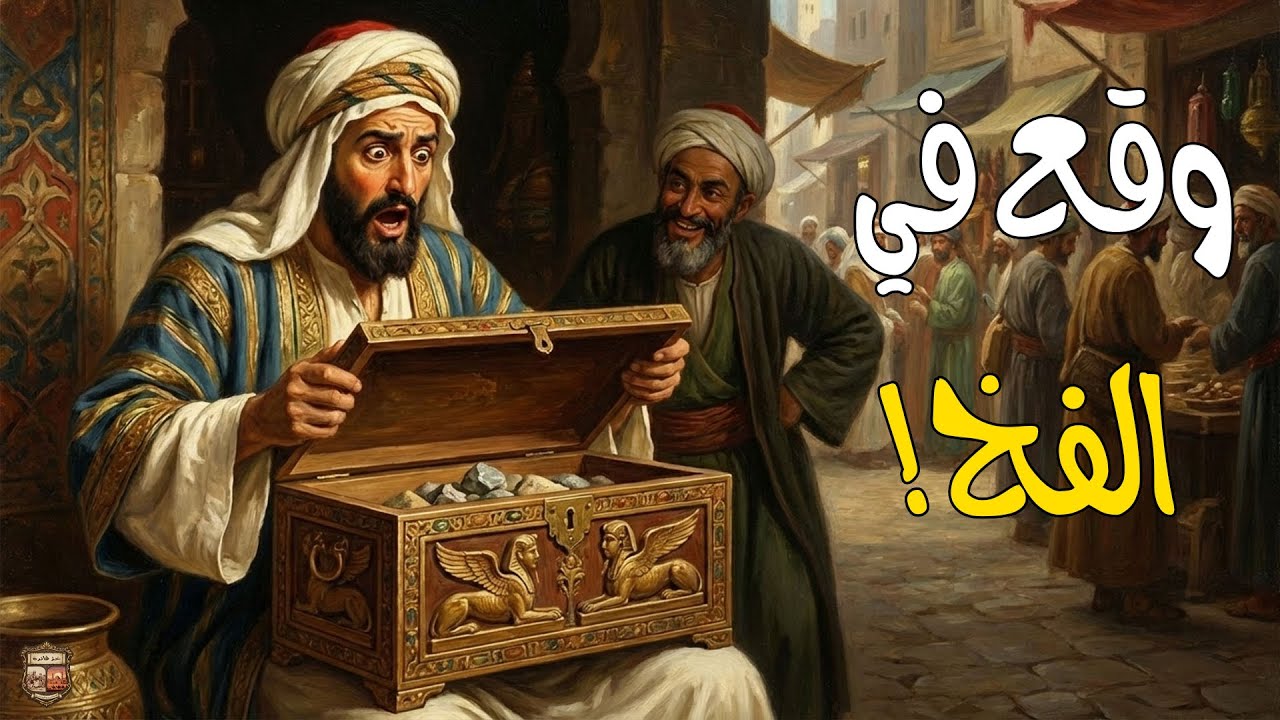 لماذا تمنى التاجر مسرور لو لم يسرق هذا الصندوق من جحا؟