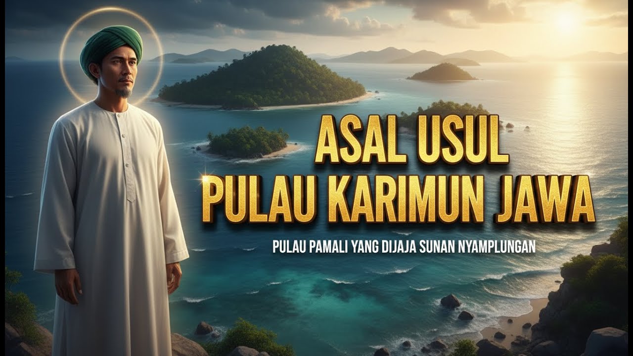 ASAL USUL KARIMUNJAWA | PULAU PAMALI YANG DIJAGA SUNAN NYAMPLUNGAN | CERITA RAKYAT JAWA