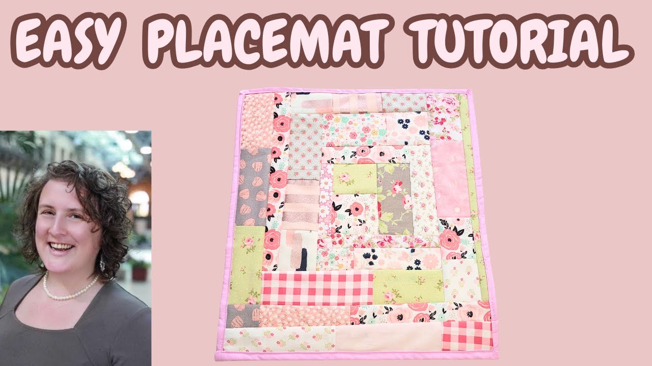 Create Self-Binding Placemats | How to Bind a Quilt with Faodail Creation