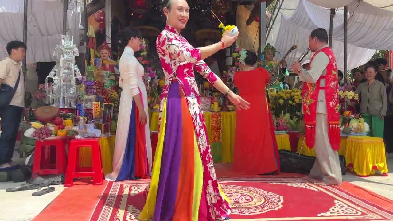 Múa bóng rỗi văn hoá thờ Mẹ Diêu Trì tại miền nam