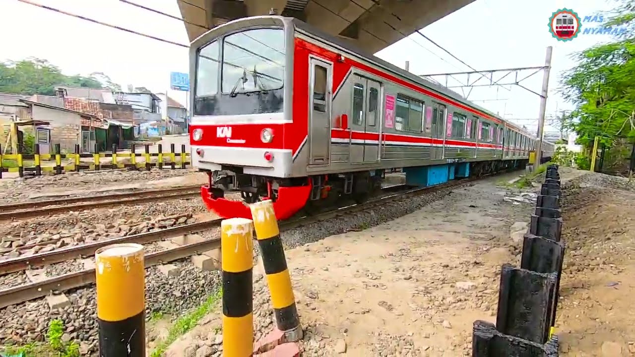 TAMAT !! Kondisi Terakhir Perlintasan Kereta Api Cisauk JPL 95