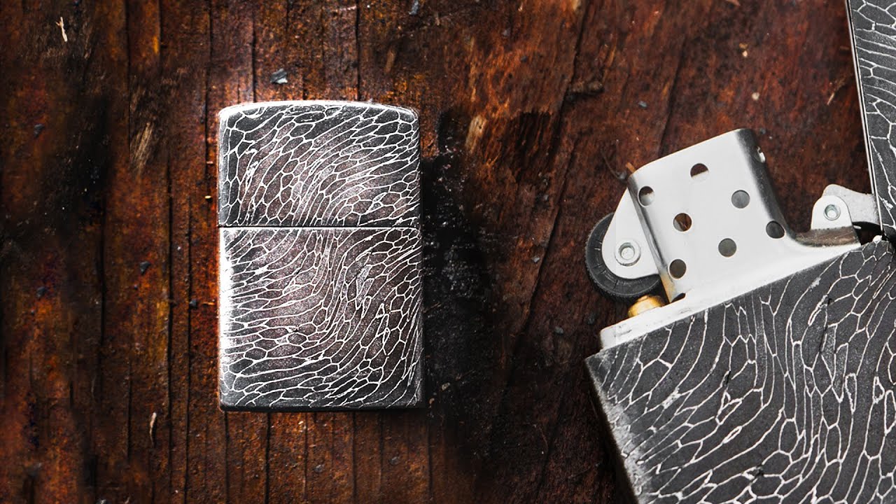 ДЕЛАЮ ДАМАСК-футляр для моей ZIPPO!!