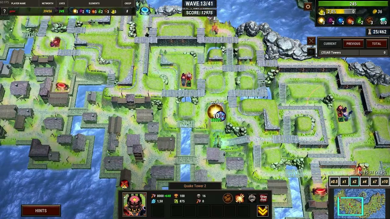 Element TD 2 Level 28 Pinnacle