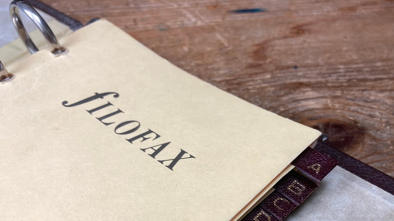 🟢Yet another vintage filofax.- mail time 65
