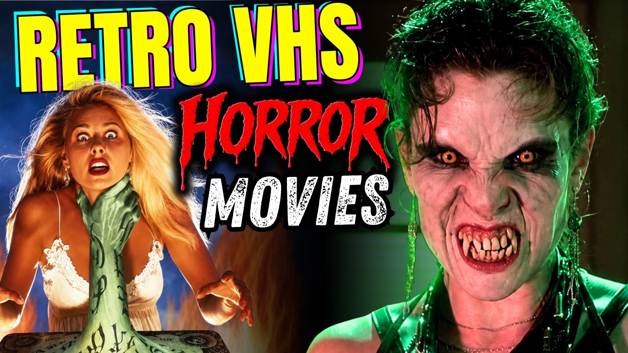 10 CULT HORROR Movies from the VHS Era!