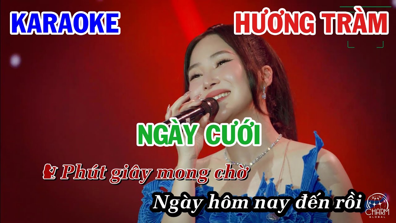NG&Agrave;Y CƯỚI - HƯƠNG TR&Agrave;M x HO&Agrave;NG PHƯƠNG | KARAOKE NHẠC TRẺ | BEAT SONG CA COVER | NHẠC Đ&Aacute;M CƯỚI