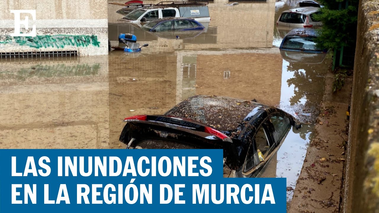 DANA: La lluvia inunda Cartagena y gran parte de la Región de Murcia | EL PAÍS