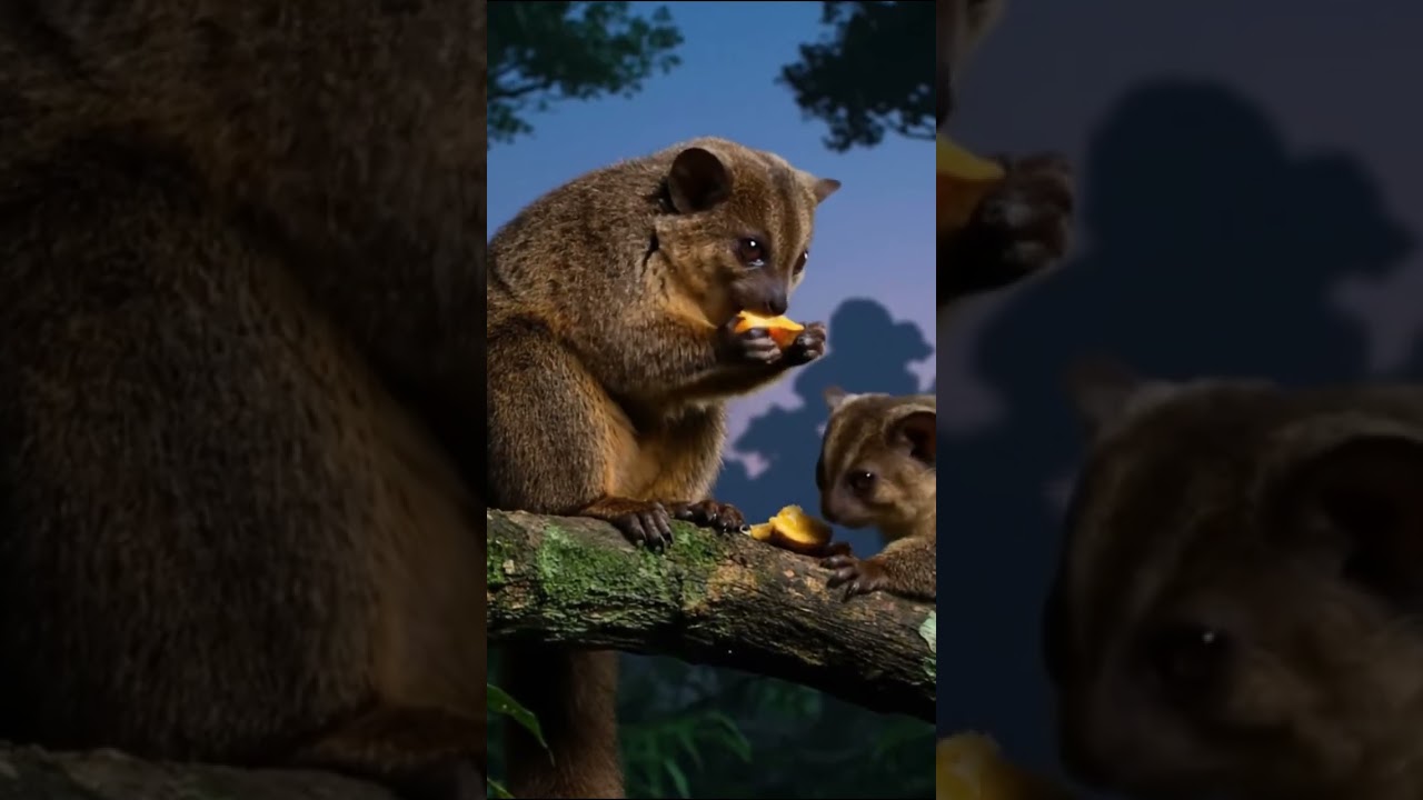 Kinkajou’s Night: A Gentle Amazon Adventure in Moonlight