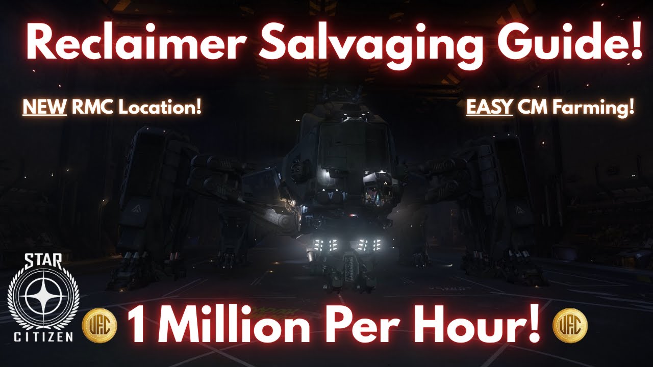 Star Citizen - Reclaimer Salvaging Guide - Easy Money Making Method!