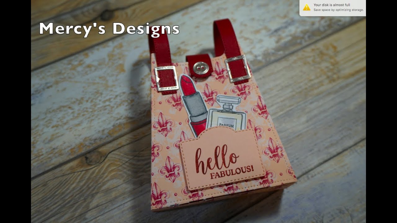 Tote, Backpack or Purse?! You Choose! Dressed To Impress (Stampin' Up)
