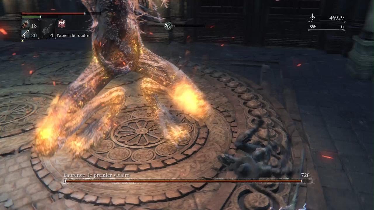 Bloodborne DLC: je bat Laurence, le premier vicaire