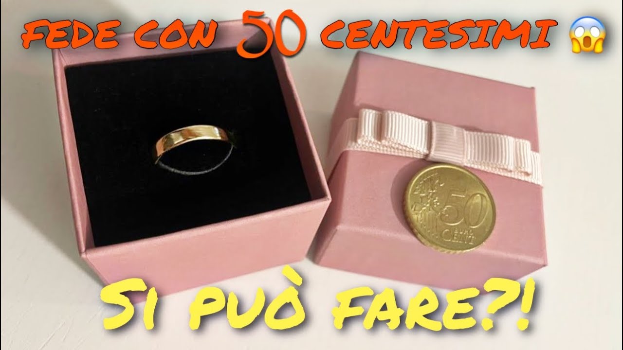 Anello da moneta da 50 centesimi 😉🔨