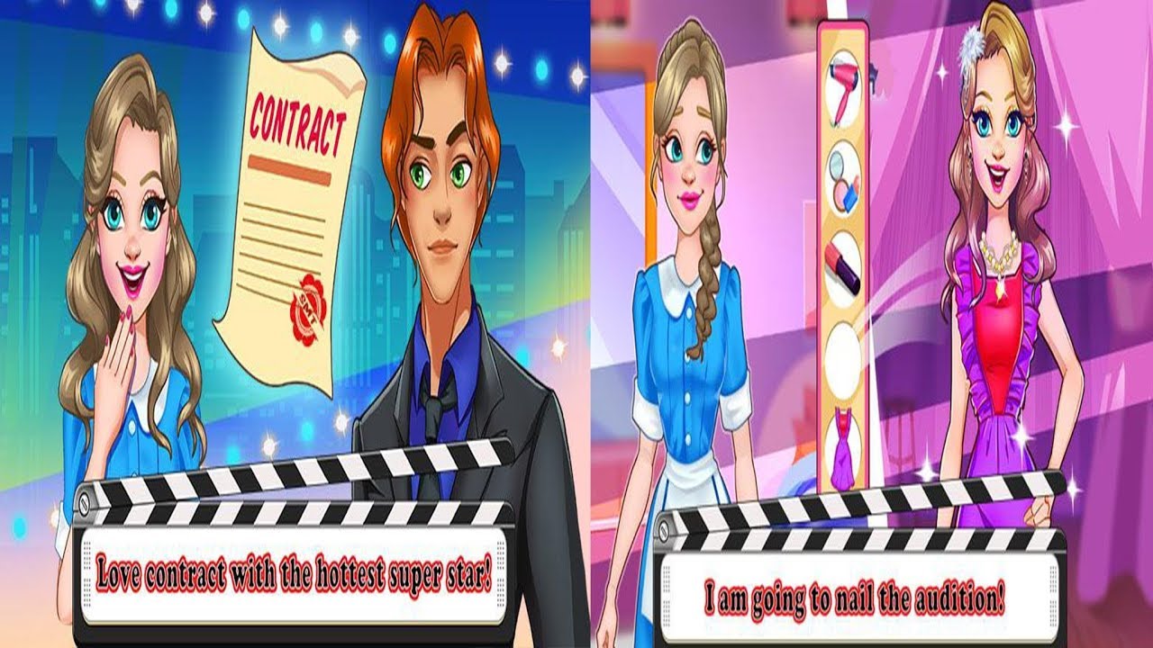 Secret Love Story | Hollywood | Dating a Star | Salon Games for Girls