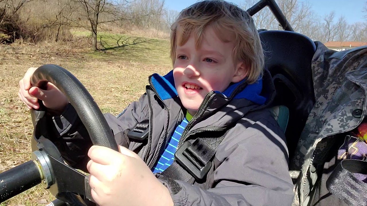 Nicholas Takes Dad for a Ride