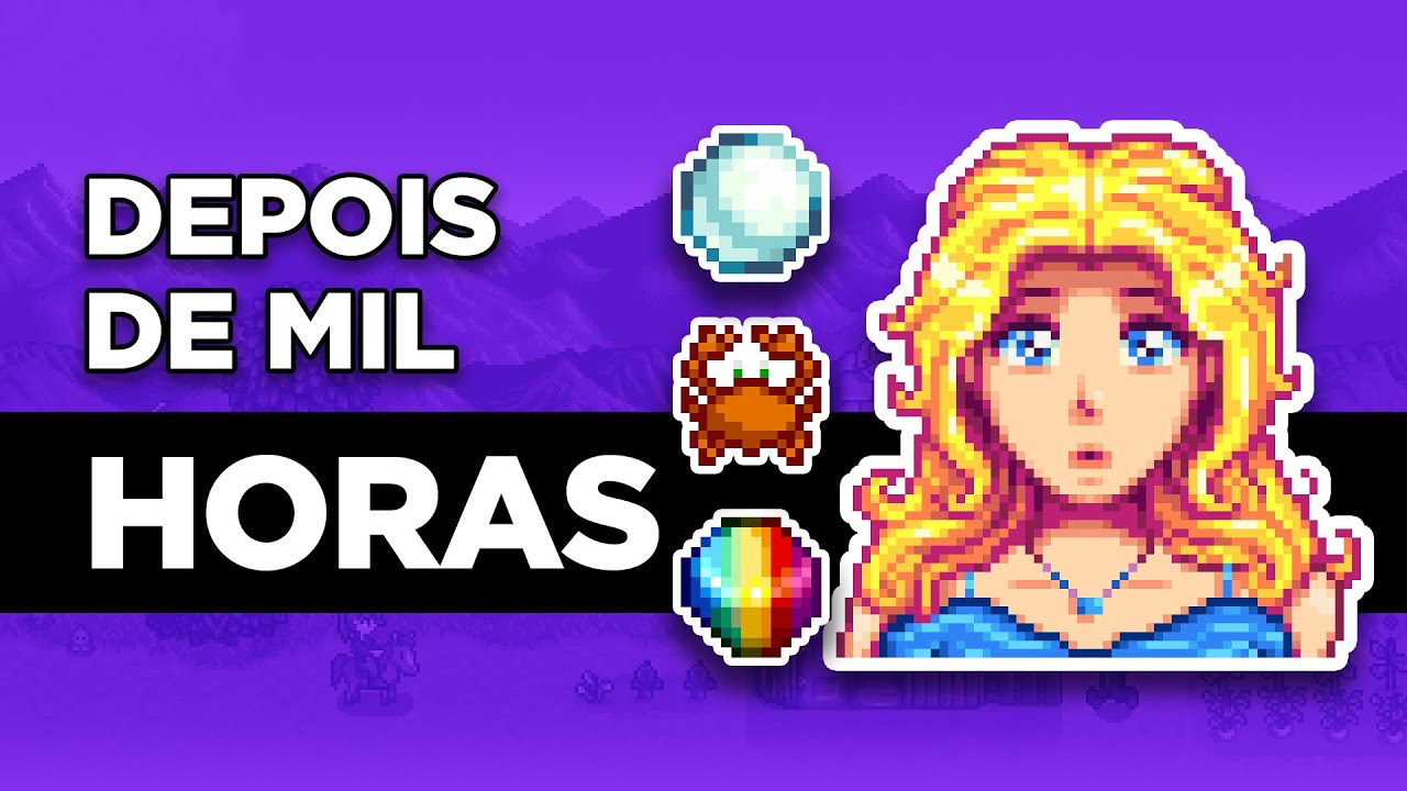 O que aprendi depois de 1.000 HORAS de Stardew Valley