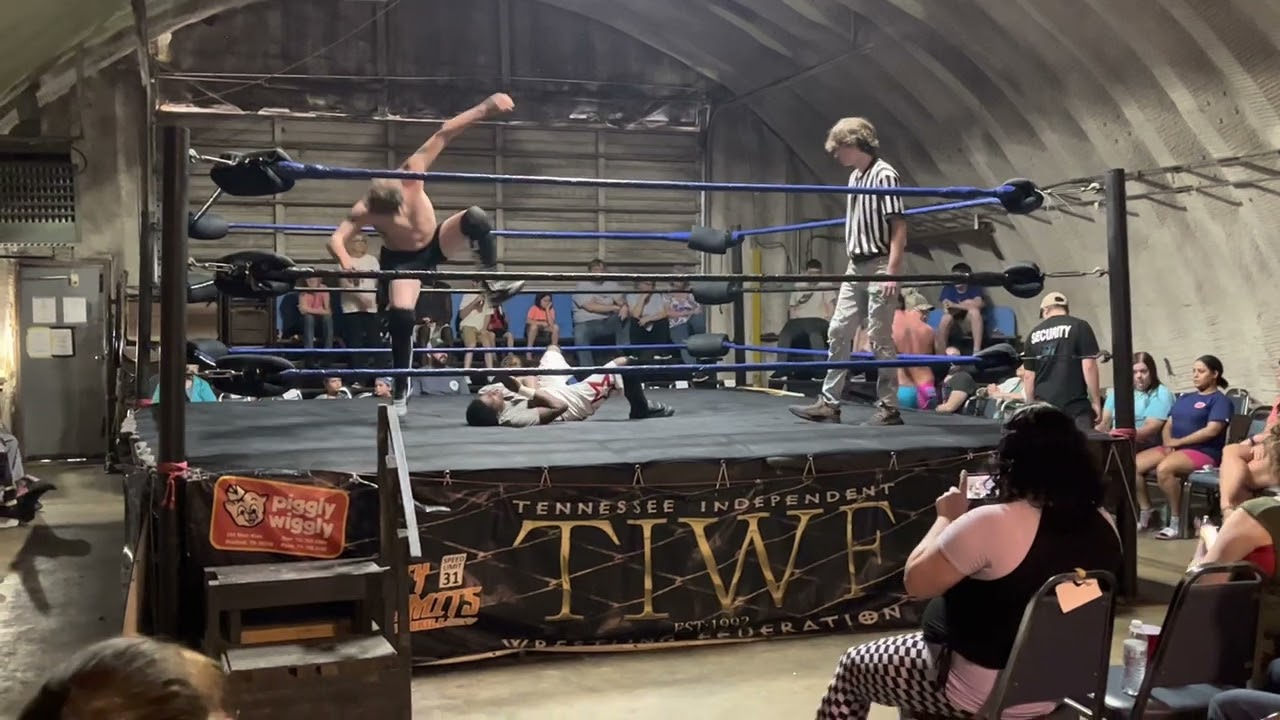 May 29, 2022 TIWF Wrestle For A Cause. Rocker/J Rage. vs JT Williams/Bud