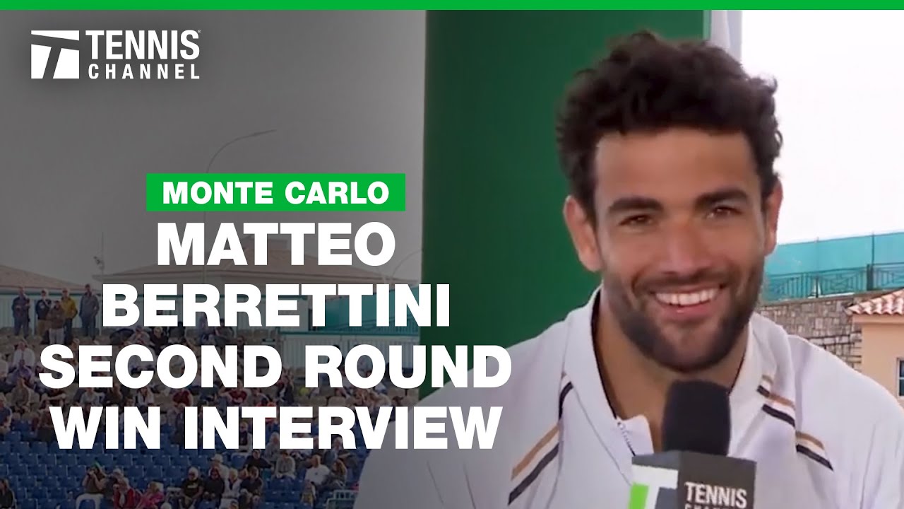 Matteo Berrettini on Earning First Career Top-2 Win | 2025 Monte Carlo