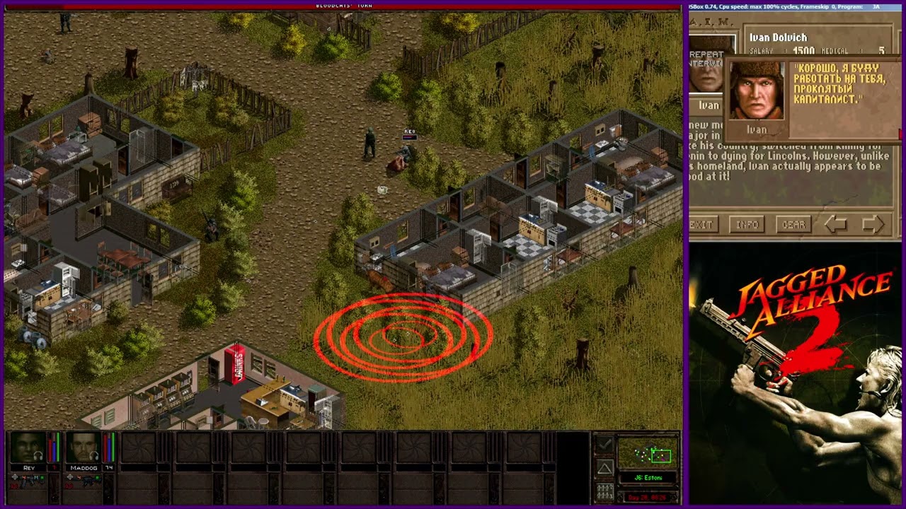 Jagged Alliance 2 - WF+SDO+LOOT(2026). Final part 22.