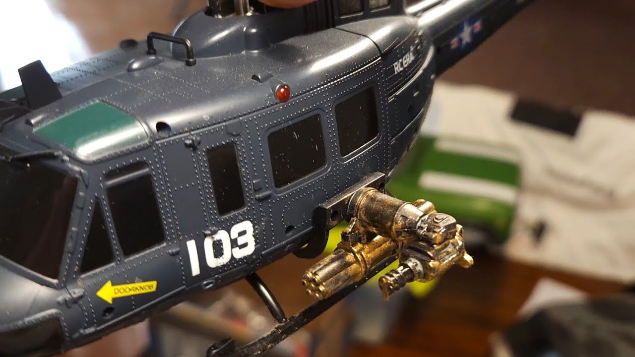 Rcera C032 UH-1D Armed and detailed!