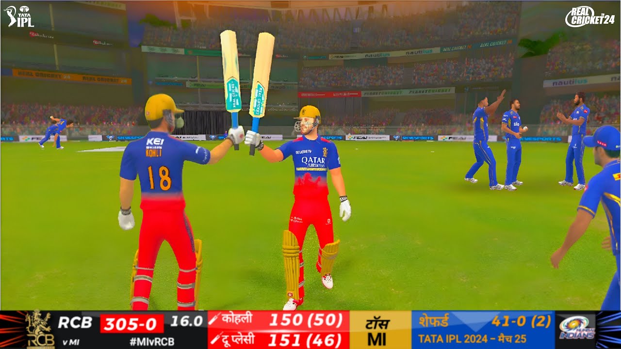 New Record By RCB😱| MI vs RCB | RCPL/IPL 2024 | HIGHLIGHTS| RC24