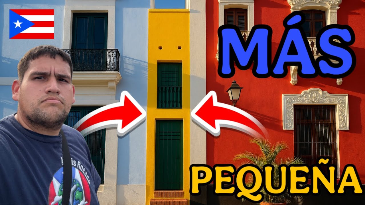VISITÉ LA CASA MÁS PEQUEÑA DE PUERTO RICO Y LAS ÁMERICAS 🇵🇷