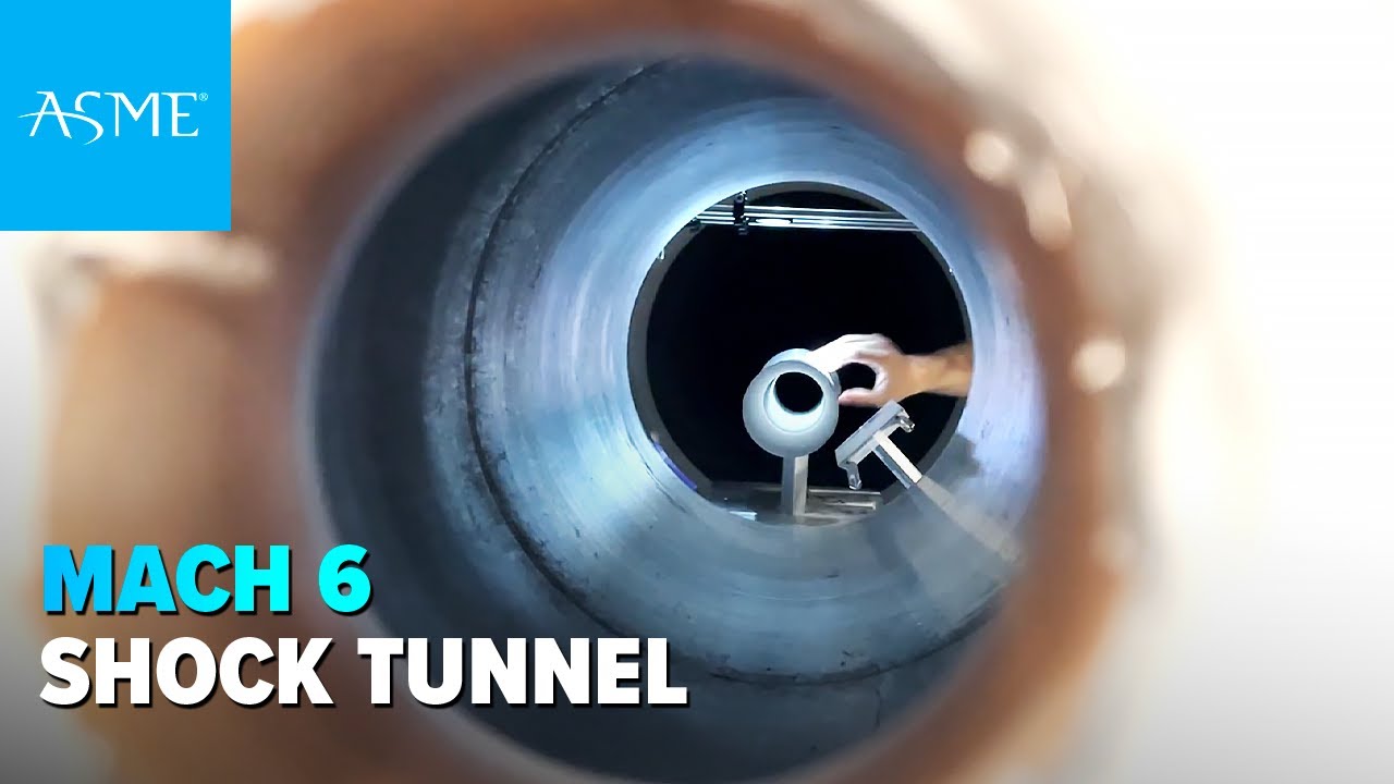How to study hypersonic flight without leaving the ground? This Shock Tunnel goes to Mach 6.