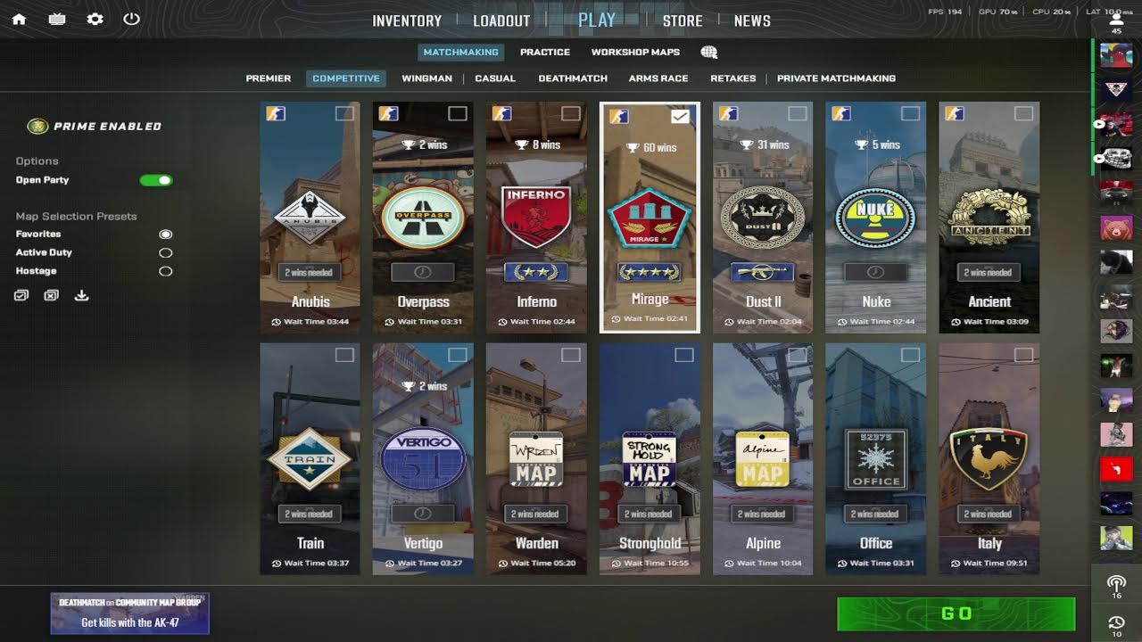 CS2 GRIND
