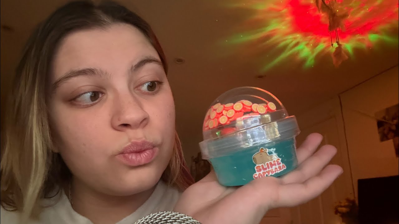 [ASMR] Opening a Capybara Slime 