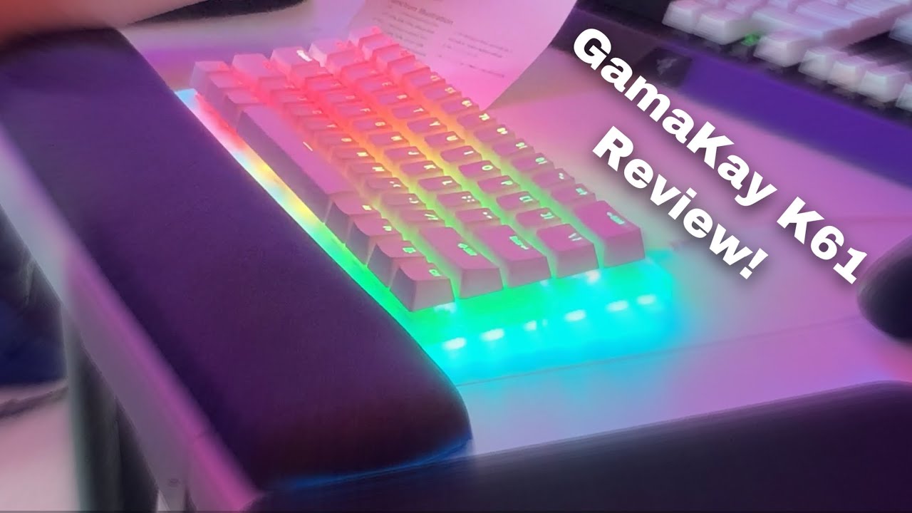 GamaKay K61 Review + HyperX Pudding Keycaps
