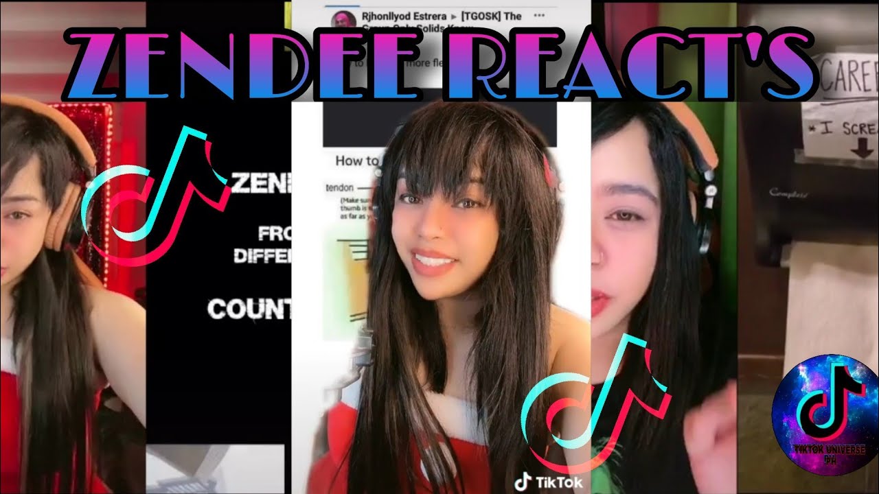 ZENDEE REACT'S TO FUNNY VIDEO'S