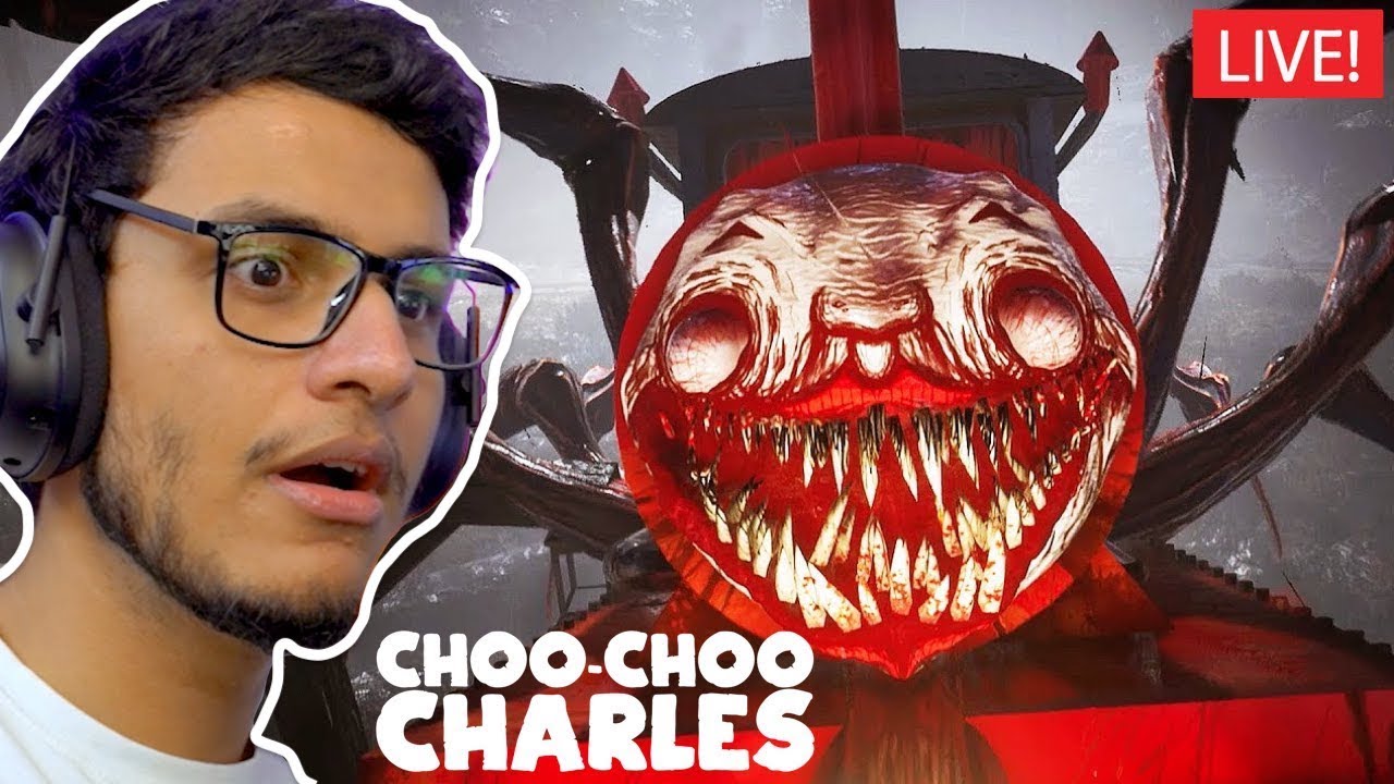 Escaping from Scary Train - Choo Choo Charles🛑