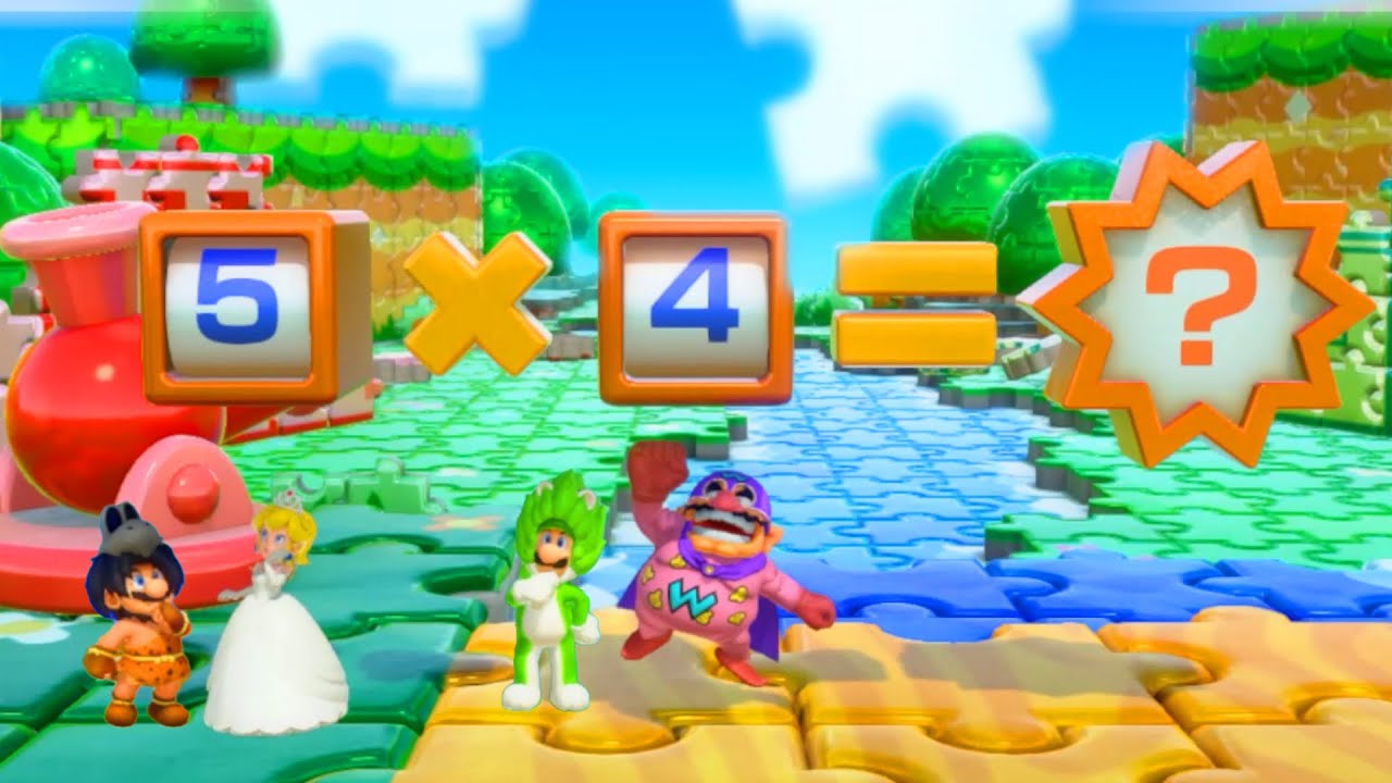 Epic Showdown! Peach vs Wario vs Mario vs Luigi in Super Mario Party!