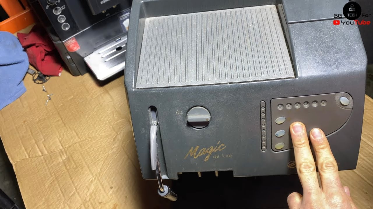 4K ✅ Saeco Magic De Luxe - TEST Mode ✅ Coffee Machine ✅ How to Test Coffee machine in TEST Mode