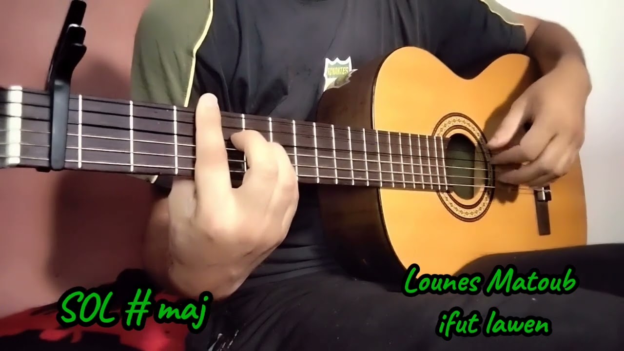 Matoub Lounes iniyid kan (accords guitare)